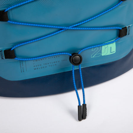 Outdoor Hub Limited Jobe Waterproof Cooler Bag in midnight blue, showing insulated exterior and durable zipper design.